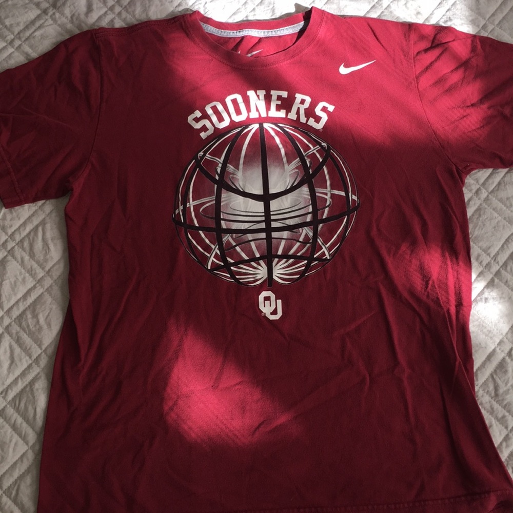 Nike Sooners basketball shirt